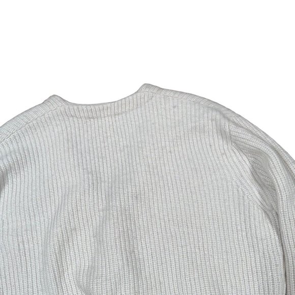 MAJE Ecru Millo Cropped Wool Blend Cardigan Women's Sz 1 - Picture 6 of 12